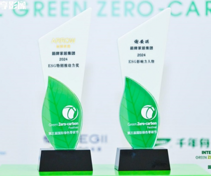 2024國(guó)際綠色零碳節(jié)在京舉辦 箭牌家居集團(tuán)斬獲雙料獎(jiǎng)項(xiàng)