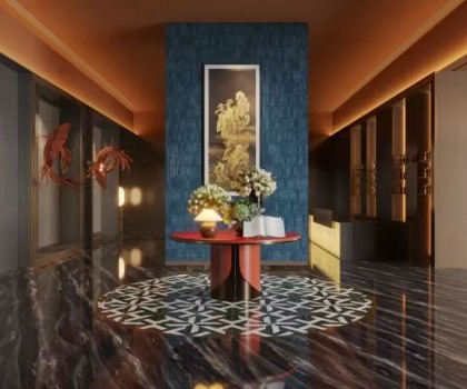 薩米特·靈感丨輕奢會(huì)所相遇瓷磚藝術(shù)，構(gòu)筑非凡空間意境！